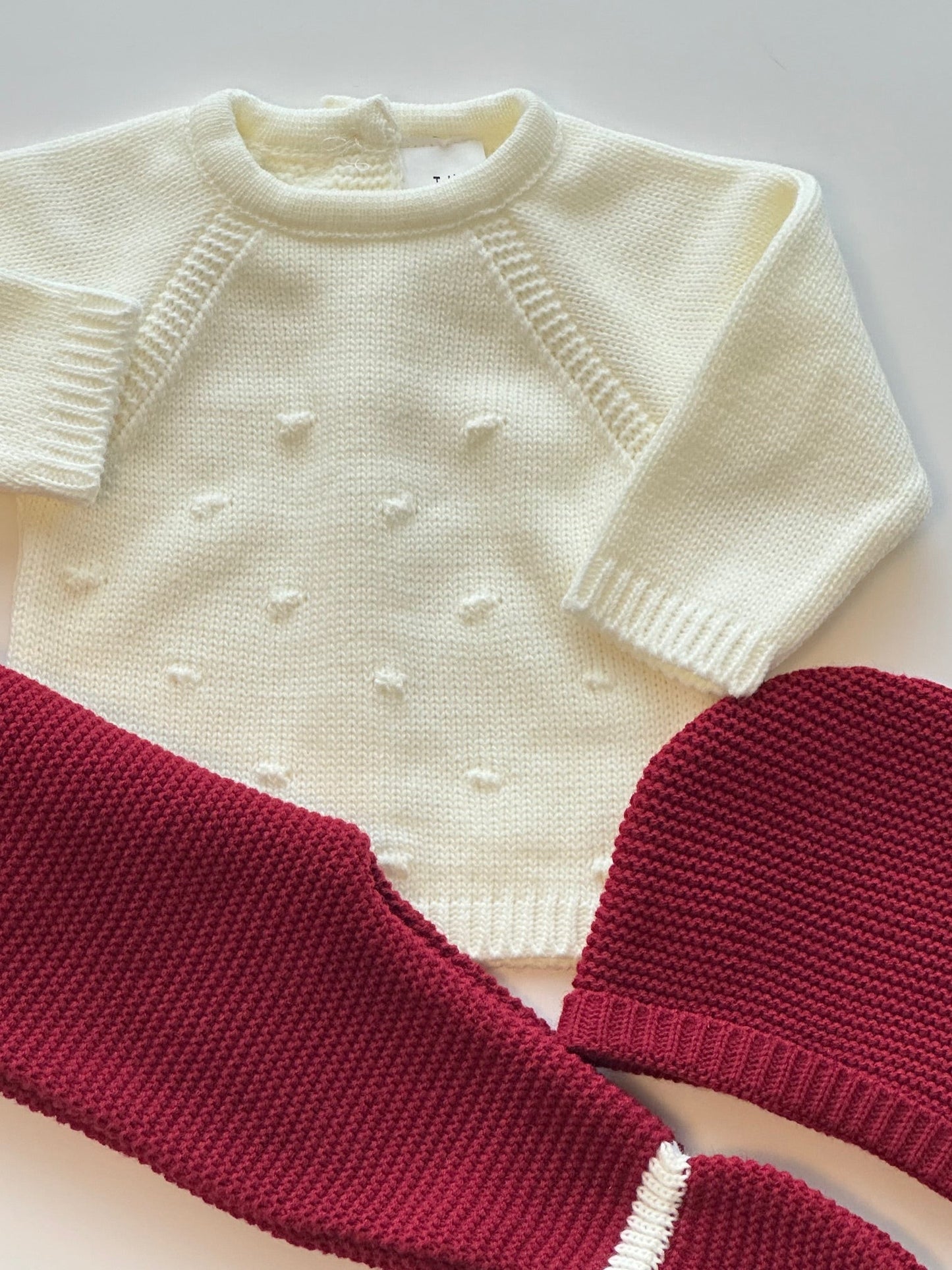 Conjunto de 3 Peças Para Bebé