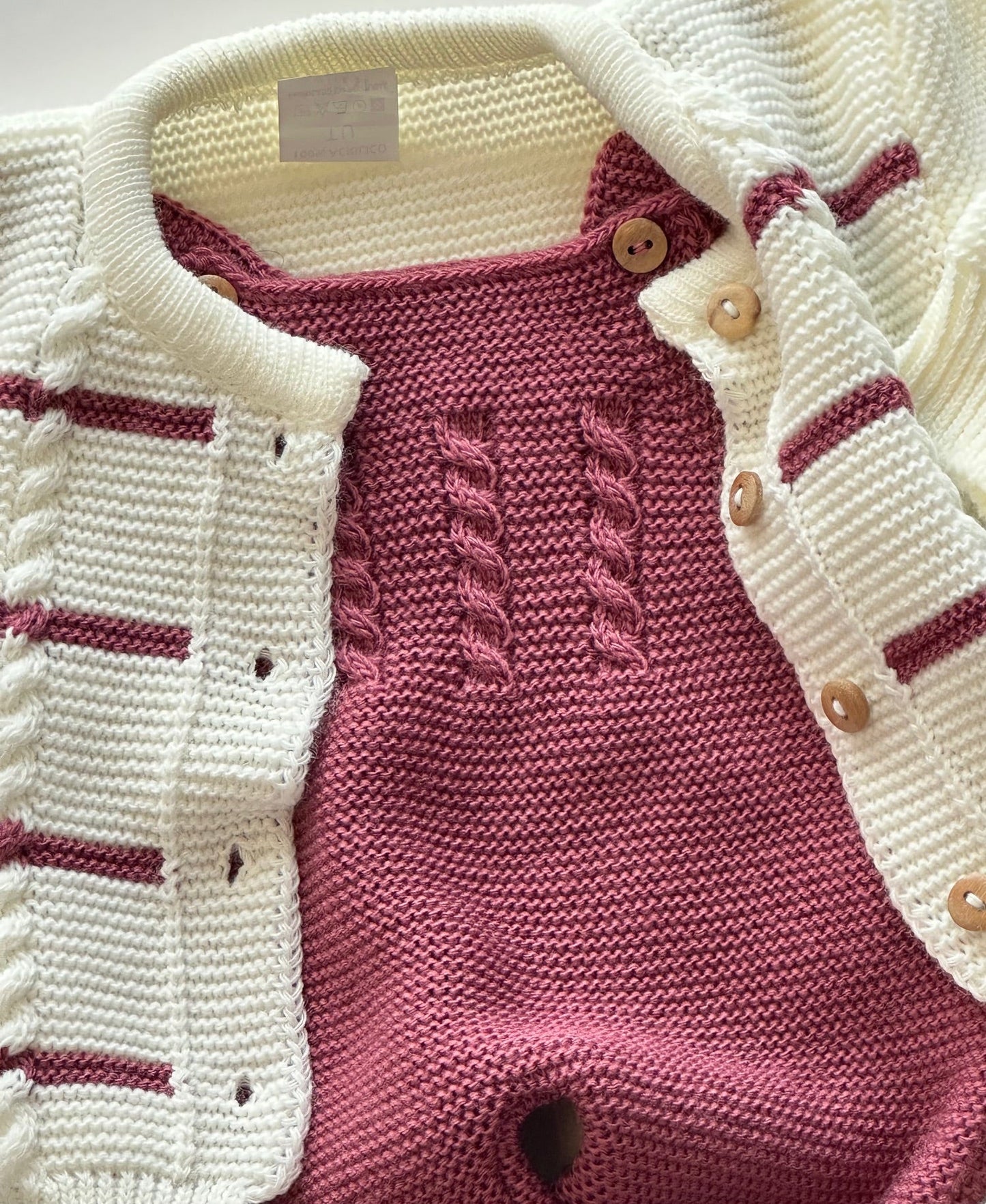 Conjunto de 3 Peças Para Bebé