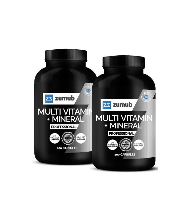 Multivitaminas + Minerais Profissional Zumub