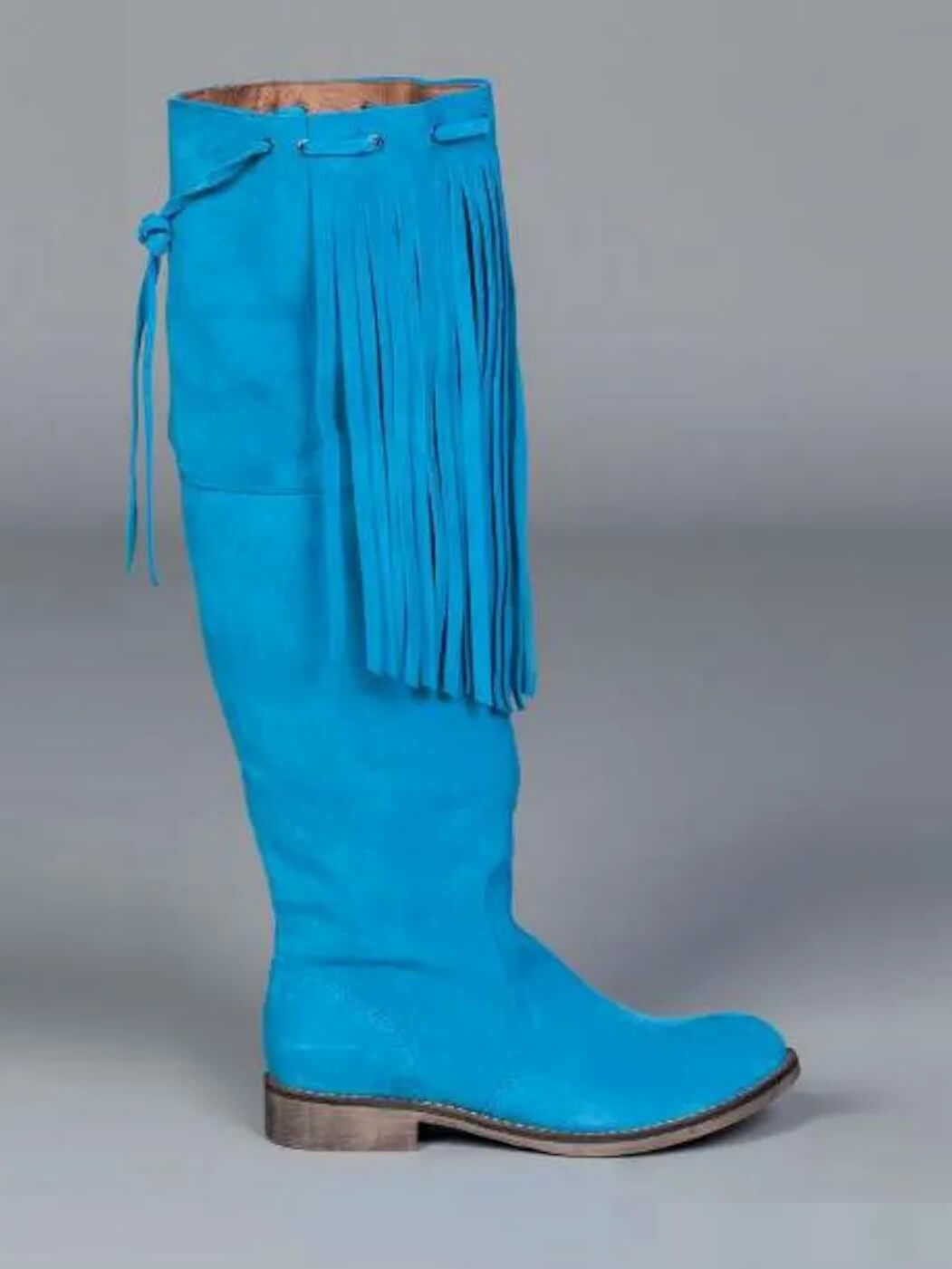 BOTA FRANJAS TURQUESA