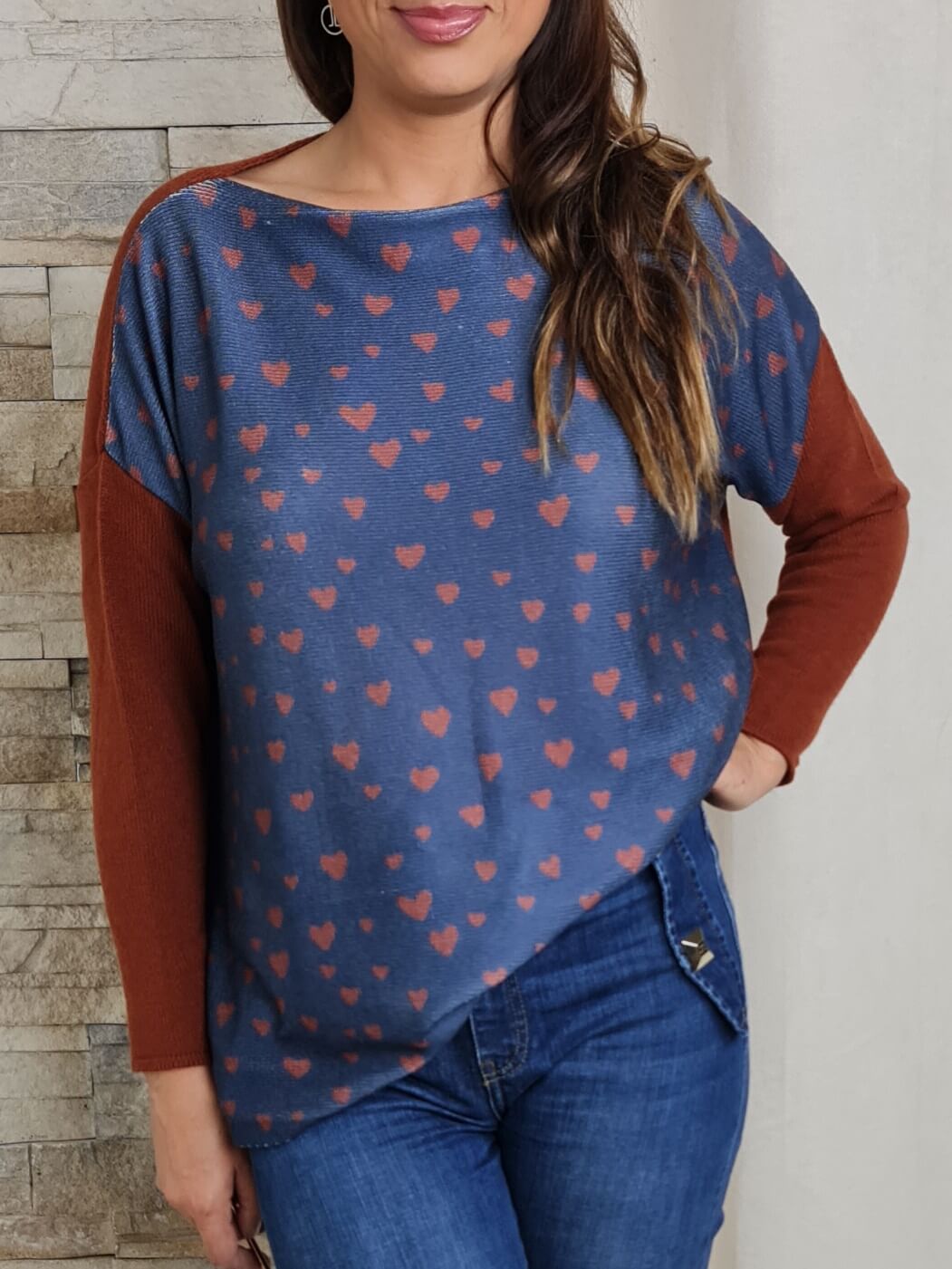 CAMISOLA CORAÇÕES RUGA 1682