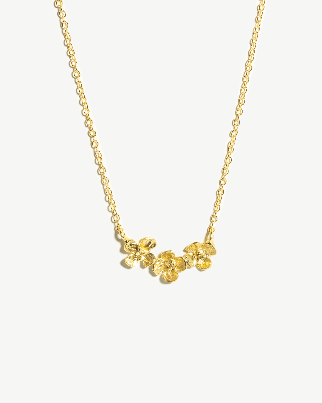 Colar Three Little Flowers