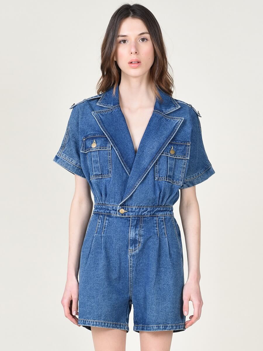 MACACÃO DENIM DE CALÇÃO