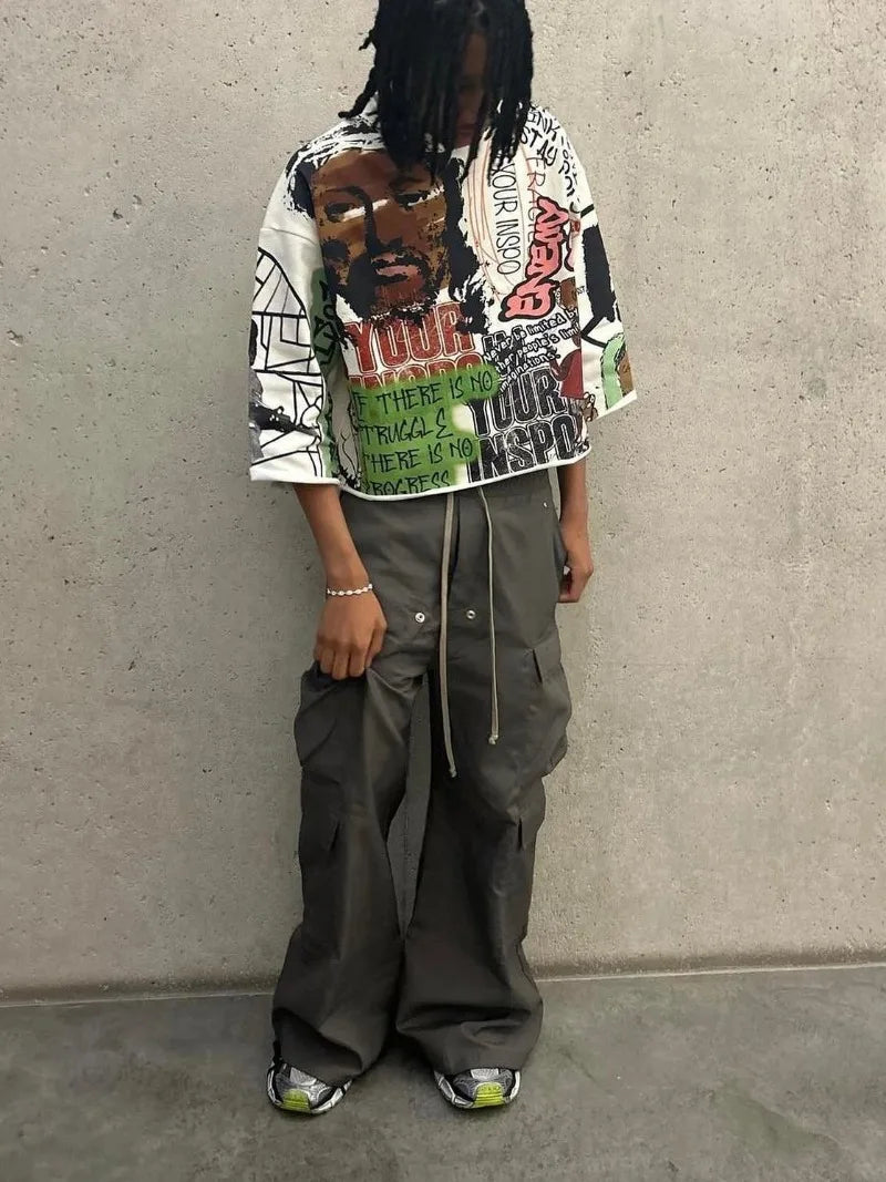 Oversized Y2K T-Shirt – 777 CHILD Graphic Print