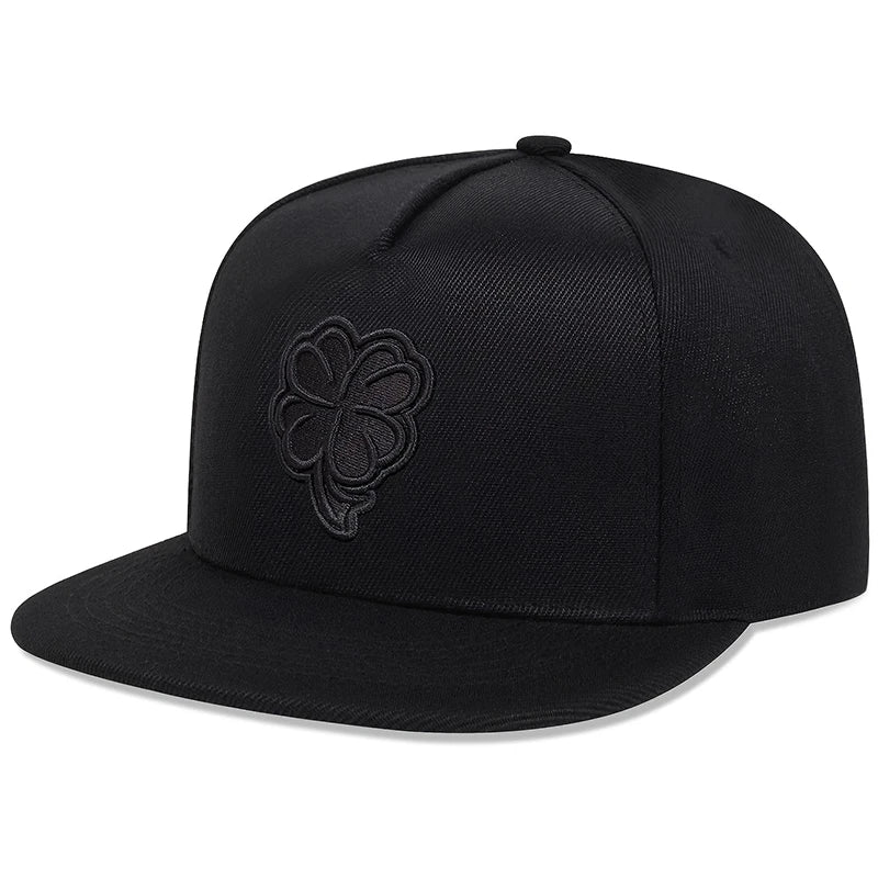 Unisex Clover Embroidery Baseball Cap – Adjustable Hip-Hop Hat for Outdoor Style & Sun Protection