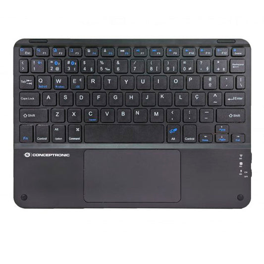 Teclado Bluetooth Conceptronic com Touchpad Recarregável 10" em Português