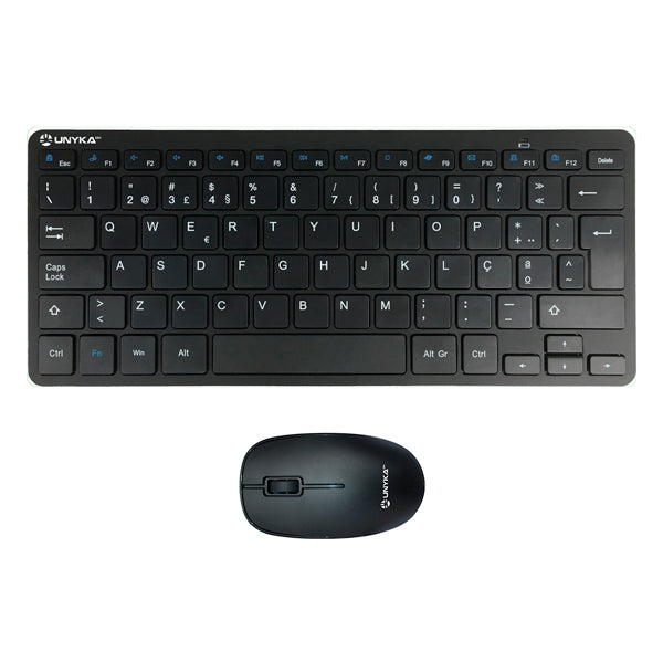 Teclado e Rato UNYKA MK288 PRO Wireless / Preto / UK505448