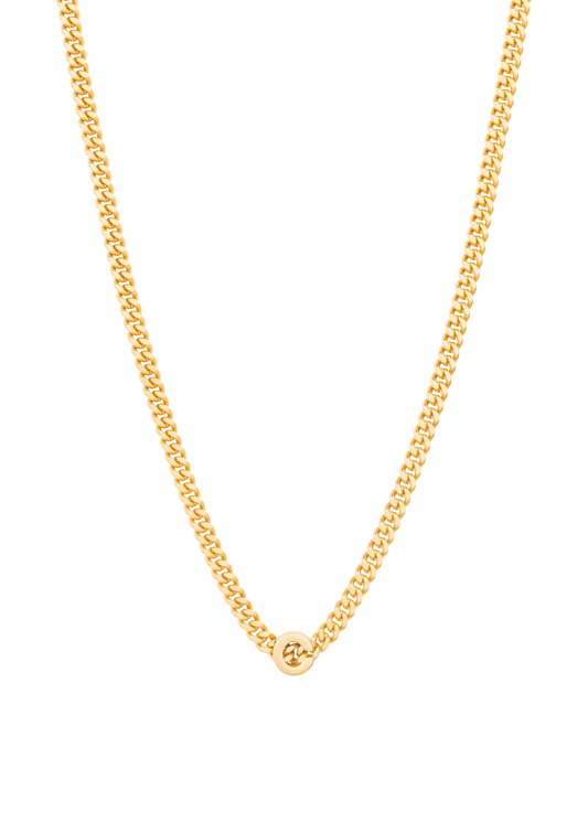 alphabet necklace with pendant C