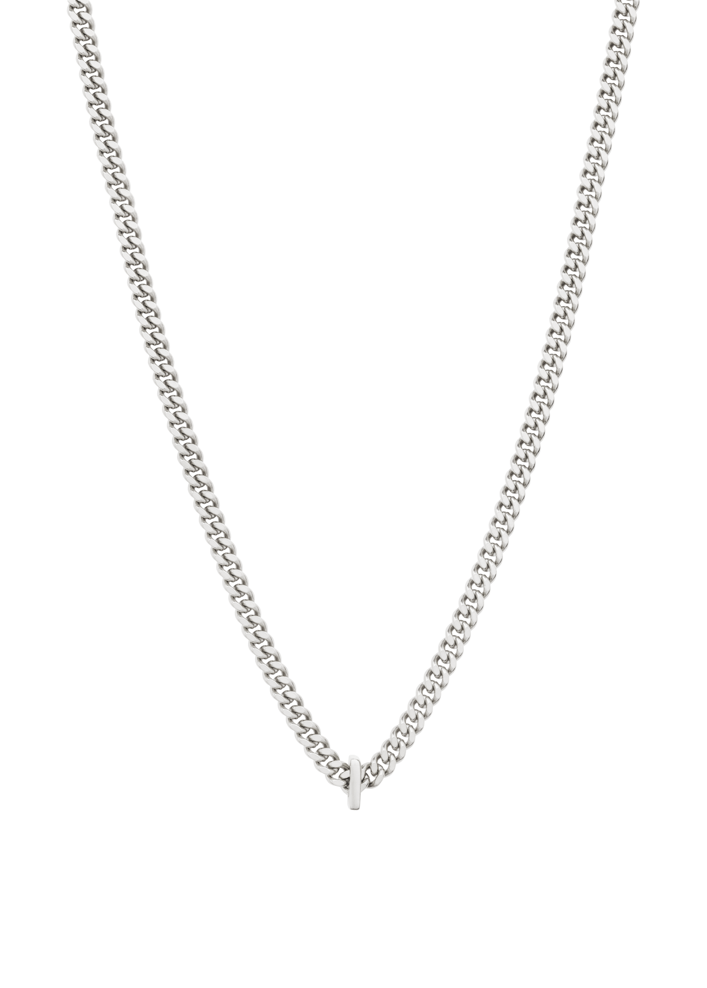 alphabet necklace with pendant I