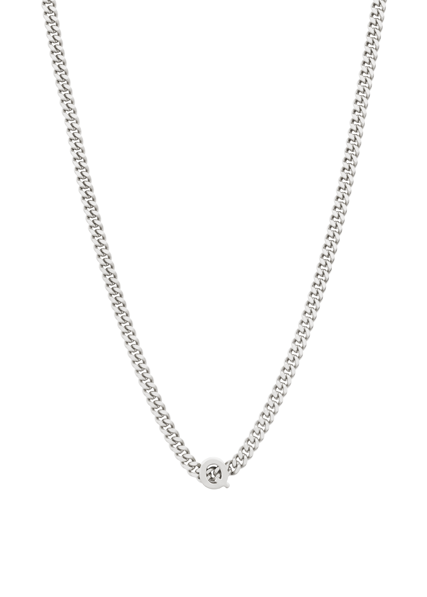 alphabet necklace with pendant Q