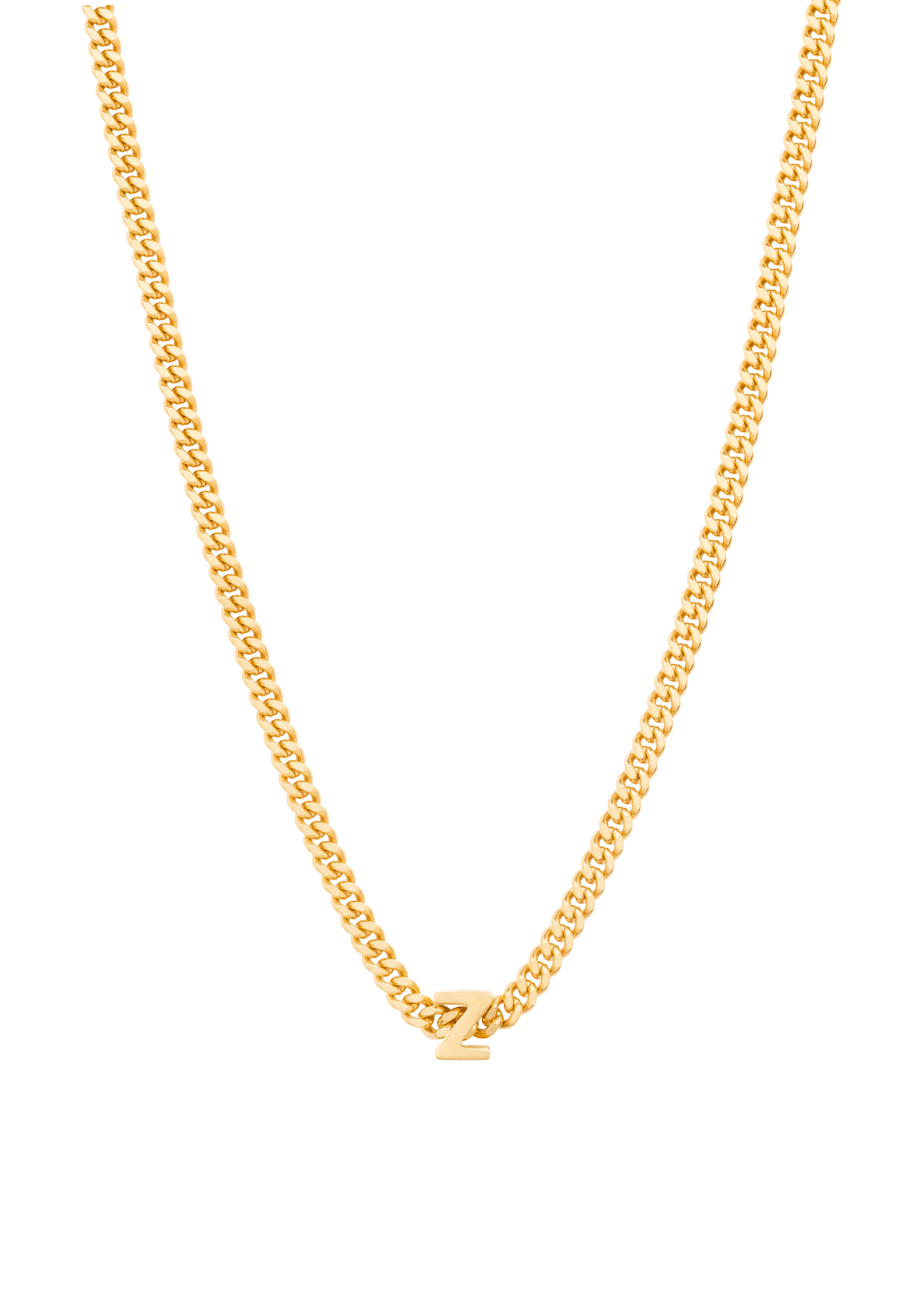 alphabet necklace with pendant Z