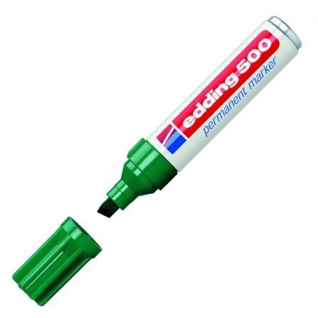 Marcador Permanente Edding / Verde / 4-500004