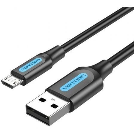 Cabo USB 2.0 para MicroUSB Até 60W 480Mbps 25cm Vention COLBC