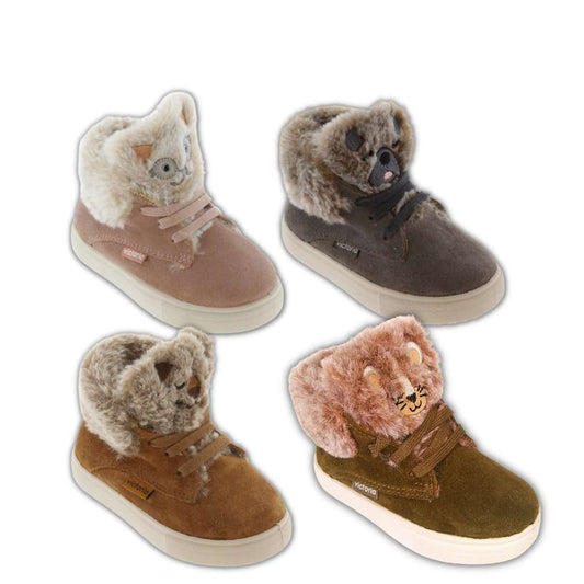 BOTAS VICTORIA EM CAMURÇA C/ ANIMAL