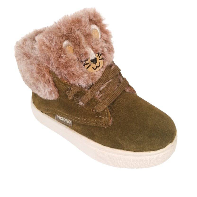 BOTAS VICTORIA EM CAMURÇA C/ ANIMAL