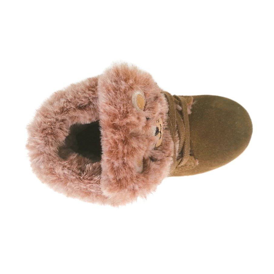 BOTAS VICTORIA EM CAMURÇA C/ ANIMAL