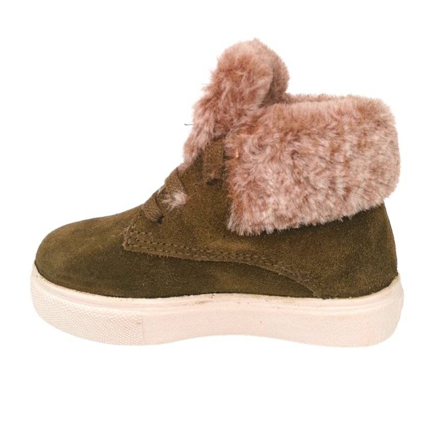 BOTAS VICTORIA EM CAMURÇA C/ ANIMAL