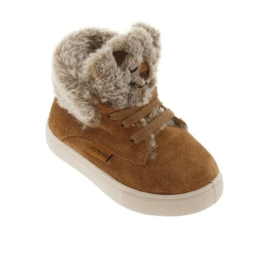 BOTAS VICTORIA EM CAMURÇA C/ ANIMAL