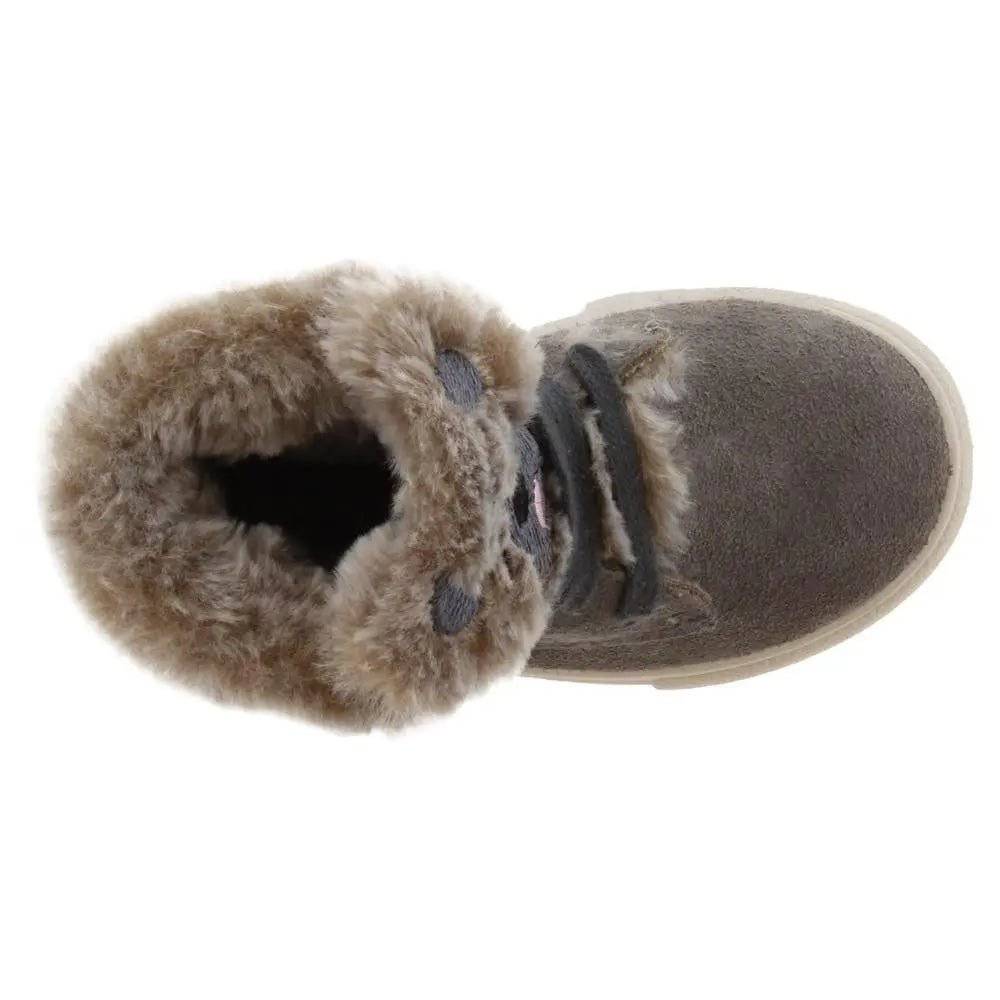 BOTAS VICTORIA EM CAMURÇA C/ ANIMAL