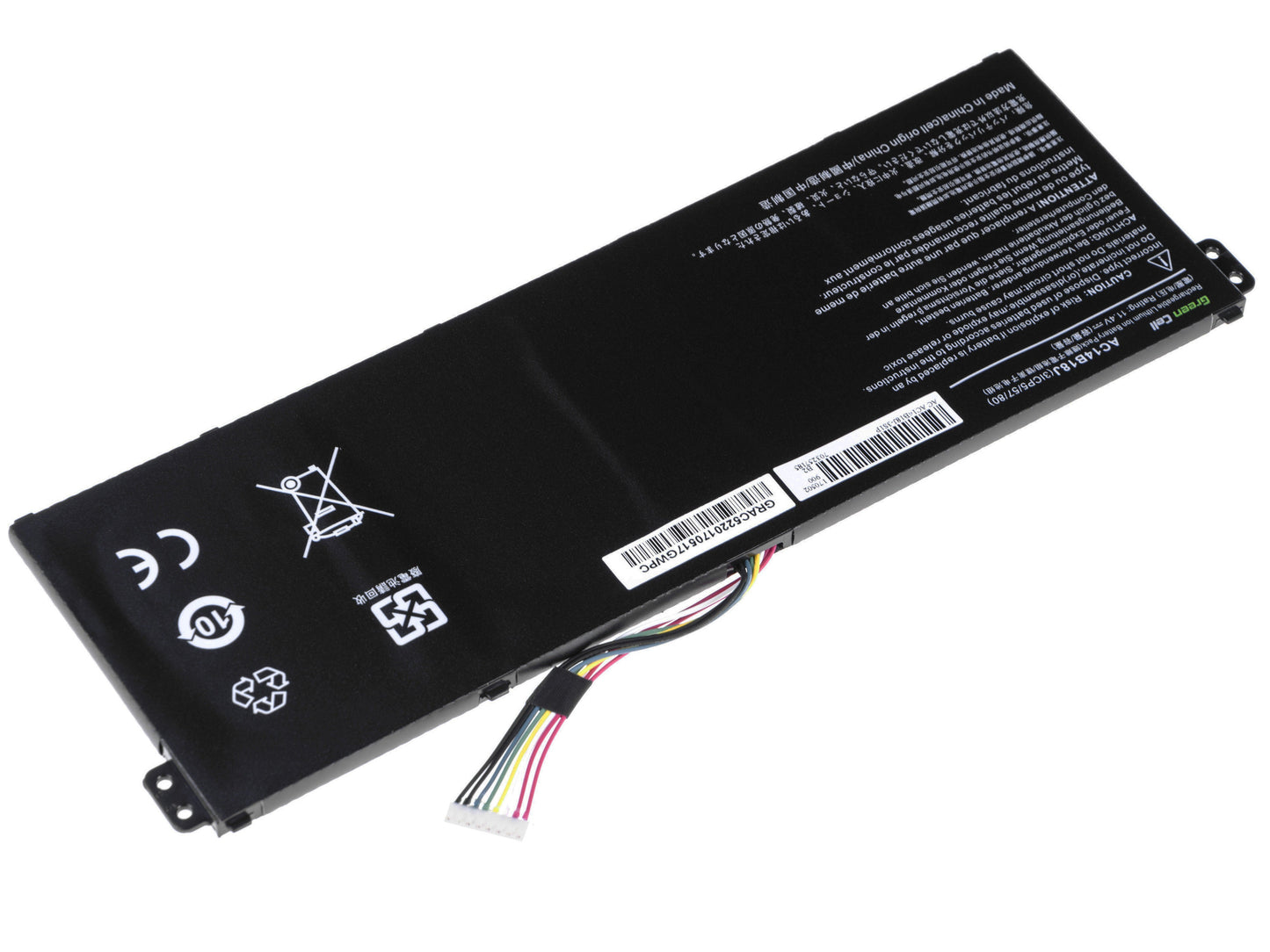 Bateria para Portátil Acer Aspire E 11 ES1-111M ES1-131 E 15 ES1-512 Chromebook 11 CB3-111 13