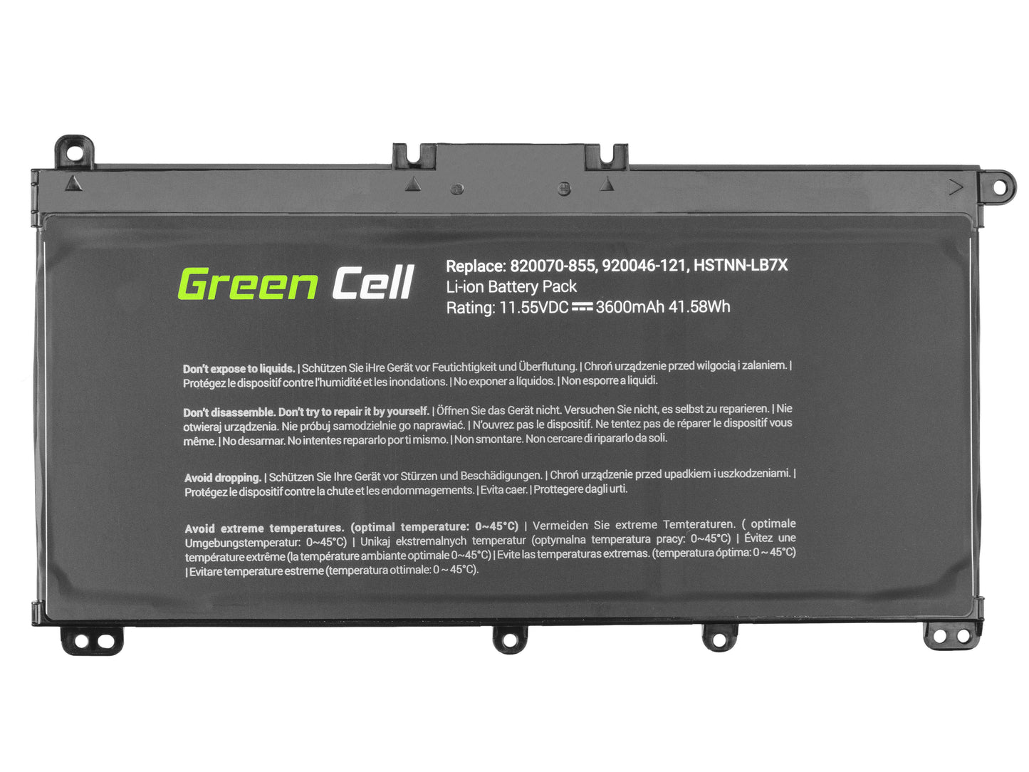 Bateria Green Cell para Portátil HP Pavilion 14 15 15T 15Z 17 17Z