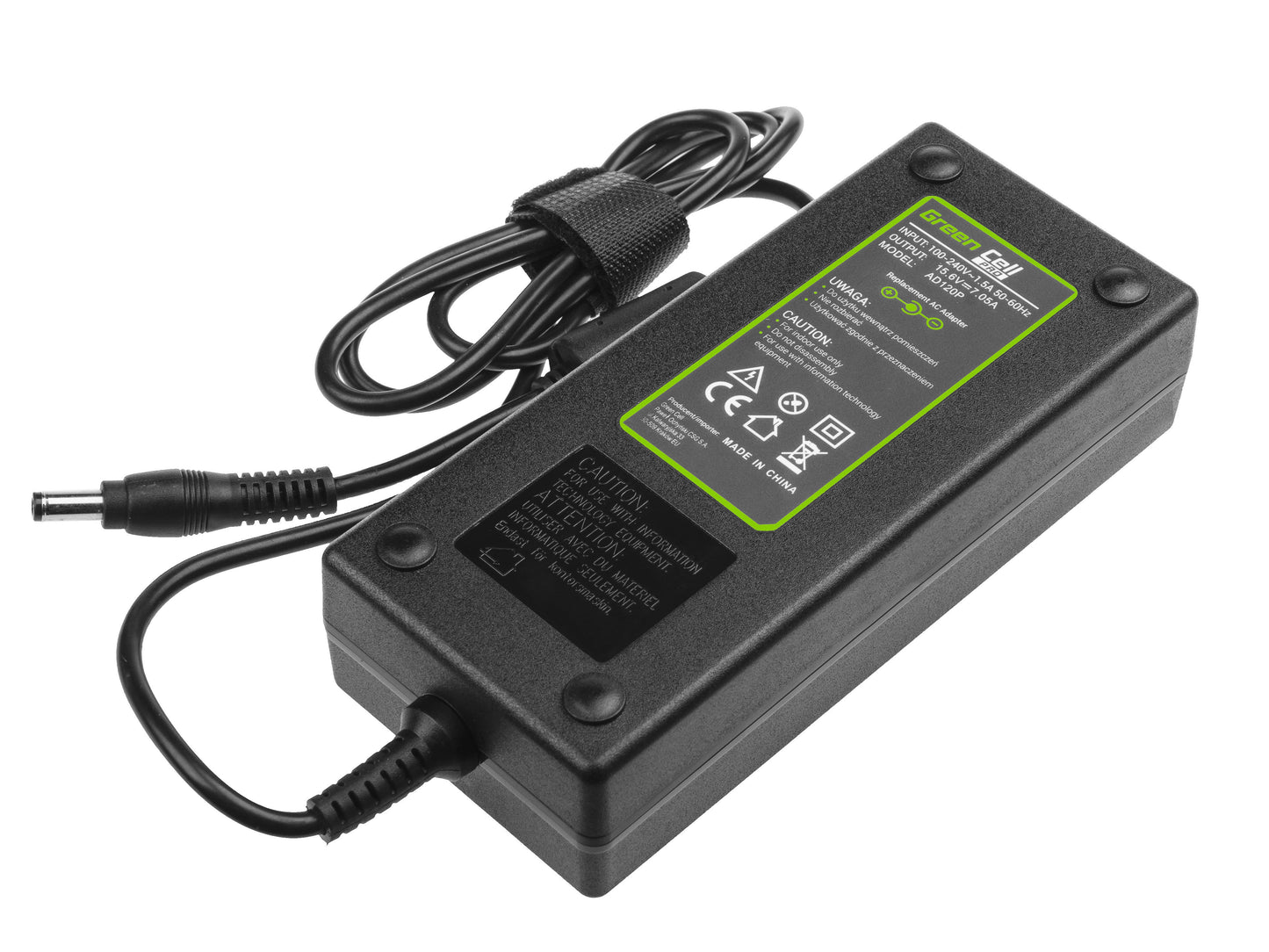 Green Cell PRO Carregador Portátil 15.6V 7.05A 110W para Panasonic ToughBook CF-19 CF-29 CF-30 CF-31 CF-51 CF-52 CF-53 CF-74