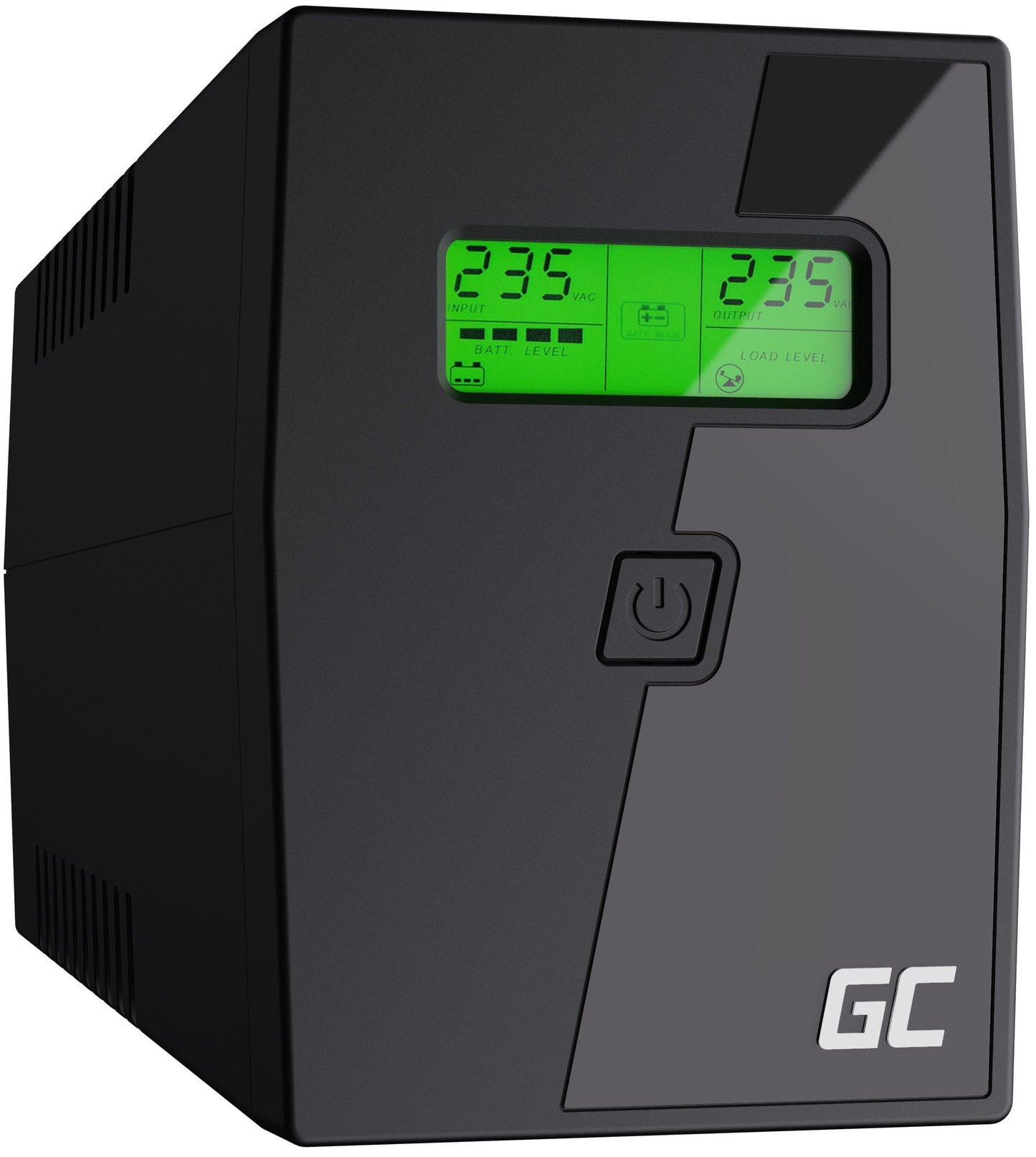 UPS Green Cell 600VA 360W 230V UPS01LCD Preto
