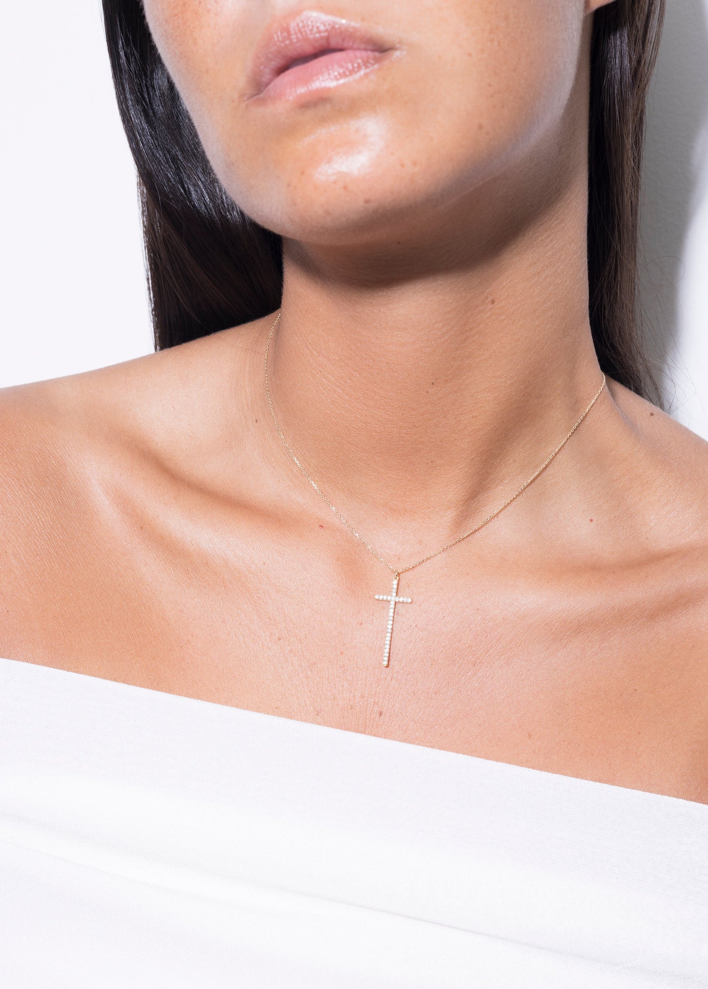 haze necklace 18k diamond