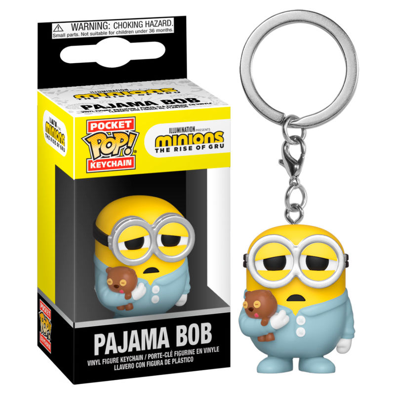 Llavero Pocket POP Funko / Minions 2 Pajama Bob