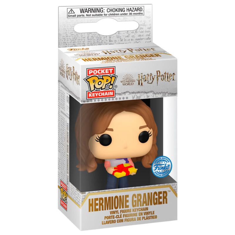 Llavero Pocket POP Funko / Hermione Holiday Exclusive