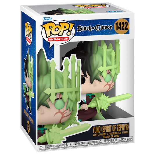 Figura POP FUNKO / Yuno Spirit of Zephyr / Preto