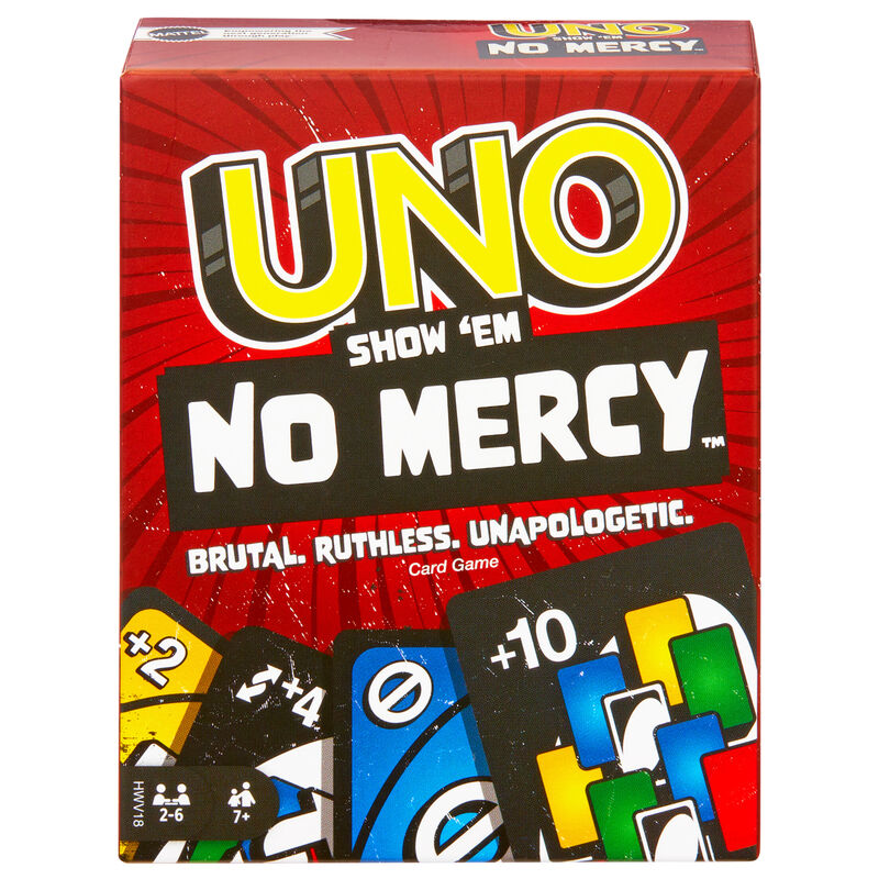 Jogo de Cartas MATTEL UNO No Mercy