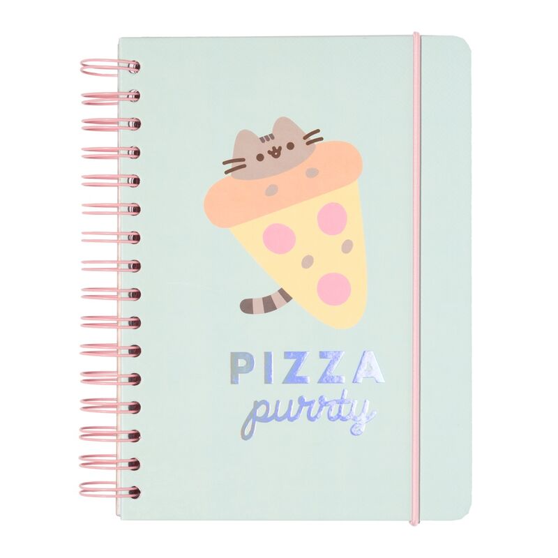 Caderno Capa Forrada A5 Bullet Pusheen Foodie Collection