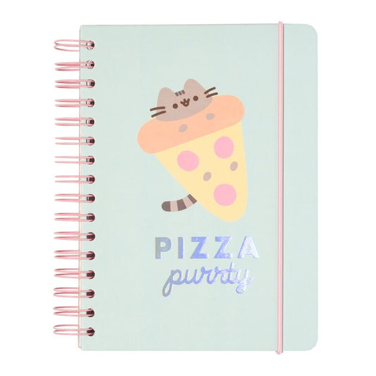 Caderno Capa Forrada A5 Bullet Pusheen Foodie Collection