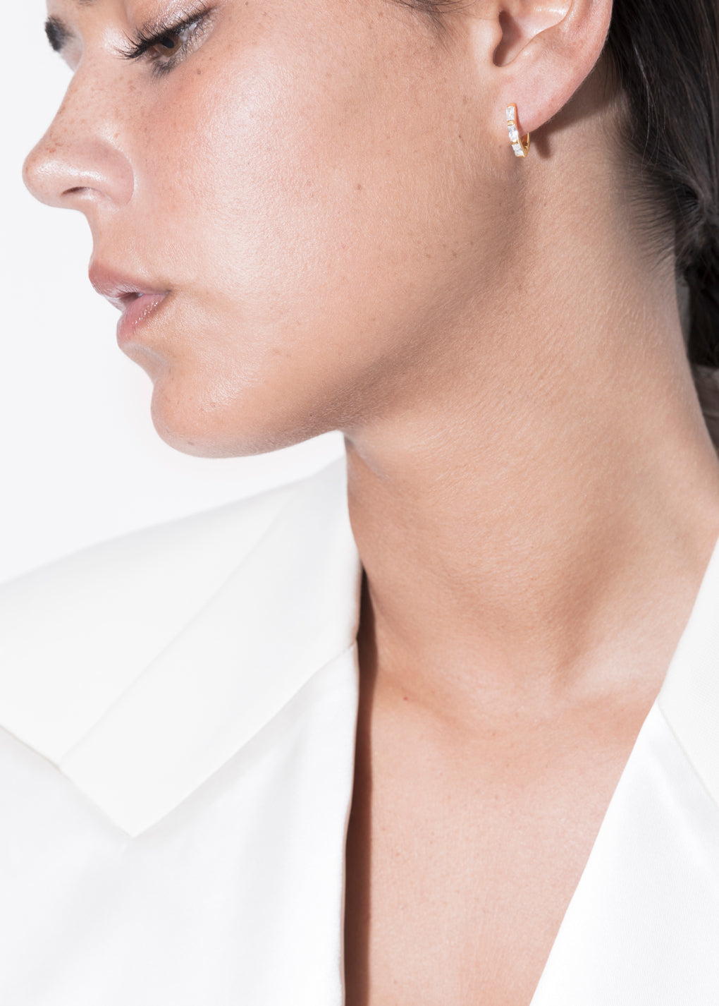 norma earrings white