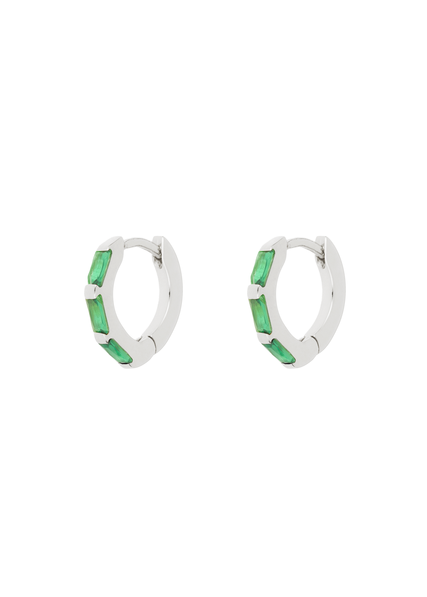 norma earrings emerald