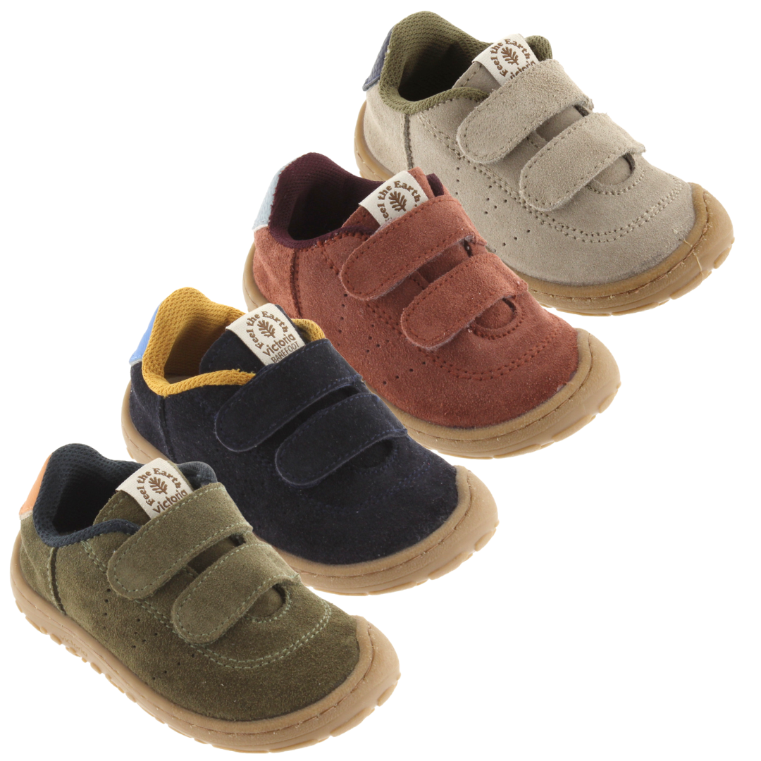 Ténis Barefoot Bosco Contraste Camurça - Victoria