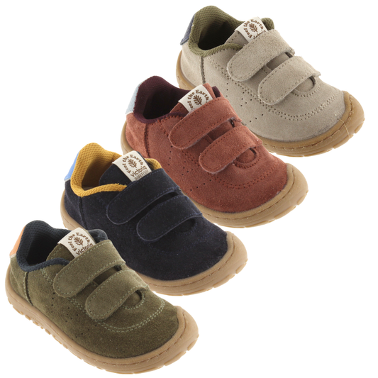 Ténis Barefoot Bosco Contraste Camurça - Victoria